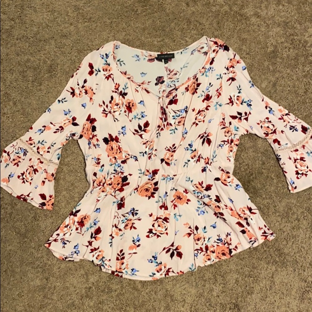 Lane Bryant floral top